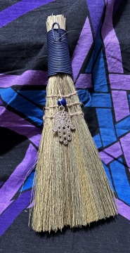 Wicca Broom Fatima Hand